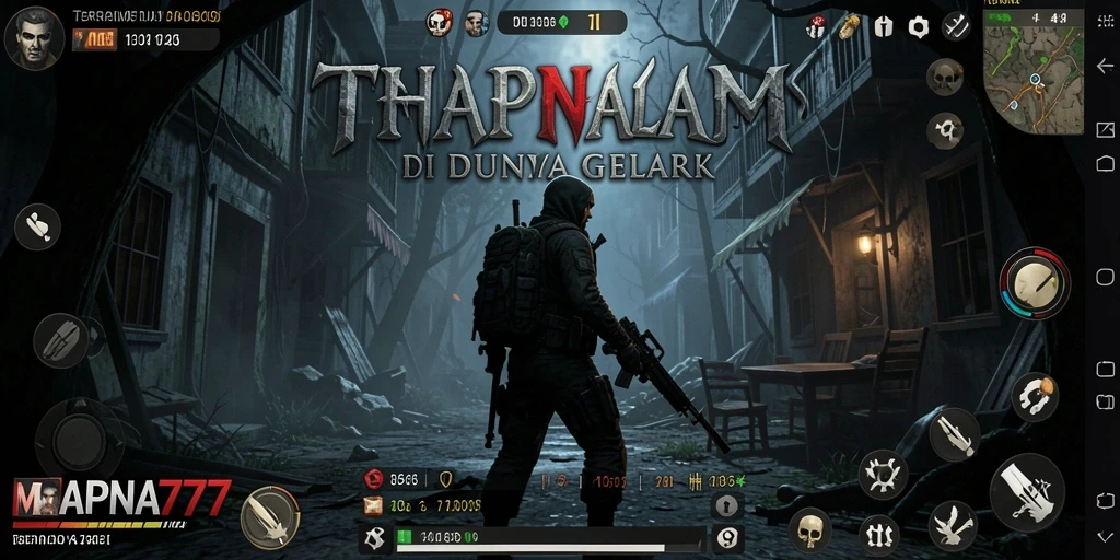 Gameplay mencekam dalam situasi gelap dan menakutkan.